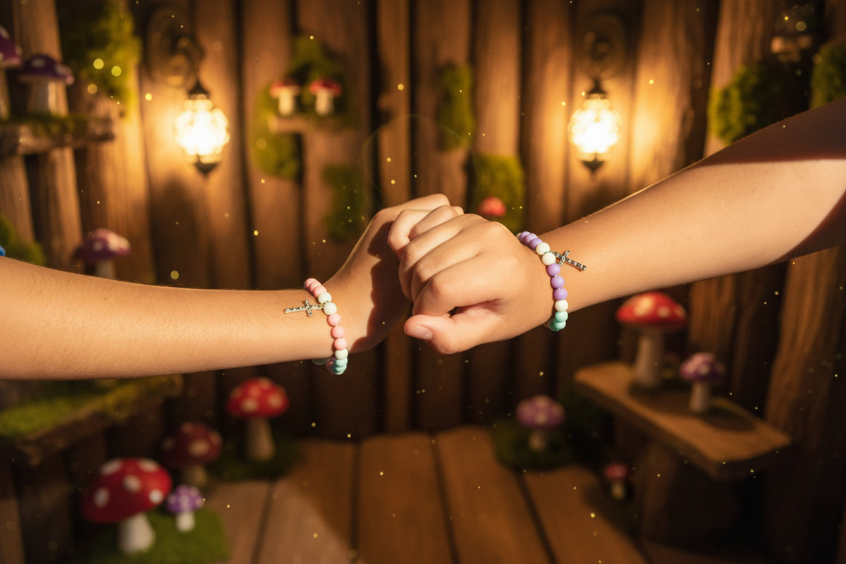 Our Friend Mia's Handmade Bracelets 🥰
